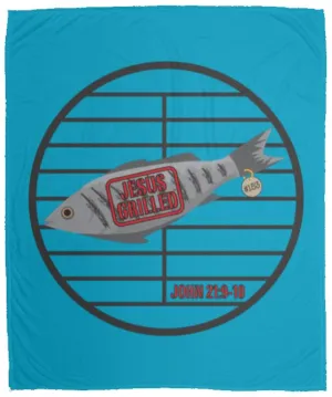 153 Fish - Cozy Plush Fleece Blanket - 50x60