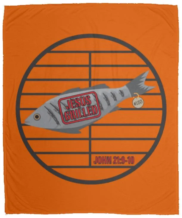 153 Fish - Cozy Plush Fleece Blanket - 50x60