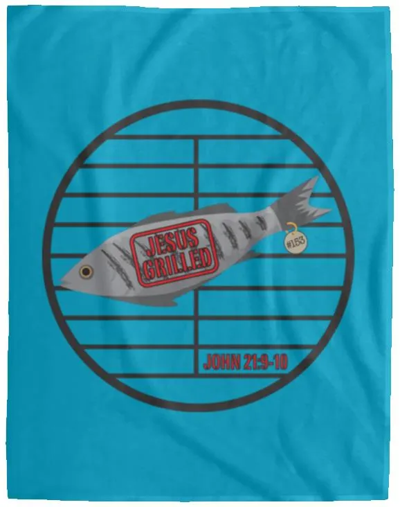 153 Fish - Cozy Plush Fleece Blanket - 60x80