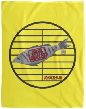 153 Fish - Cozy Plush Fleece Blanket - 60x80