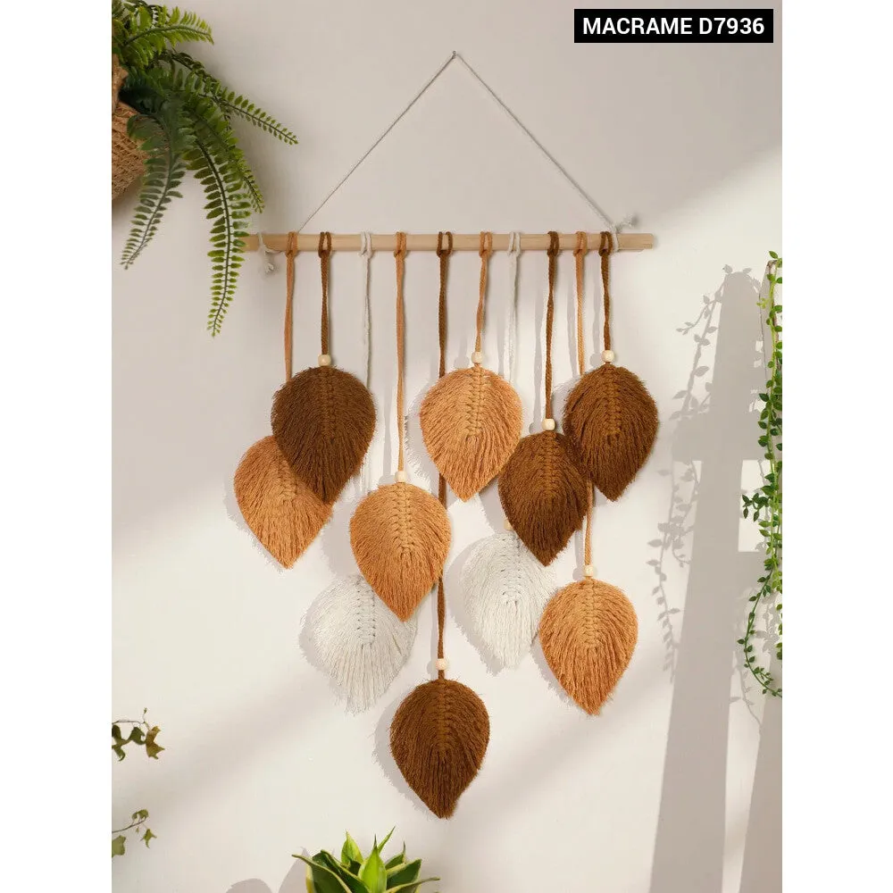 Boho Macrame Tapestry for Home Decor