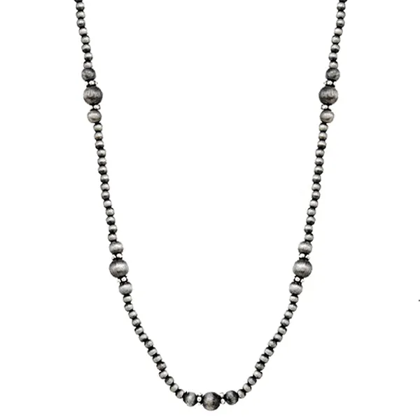 Coastal Western Pearl Varied Fashion Necklace