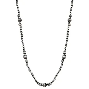 Coastal Western Pearl Varied Fashion Necklace