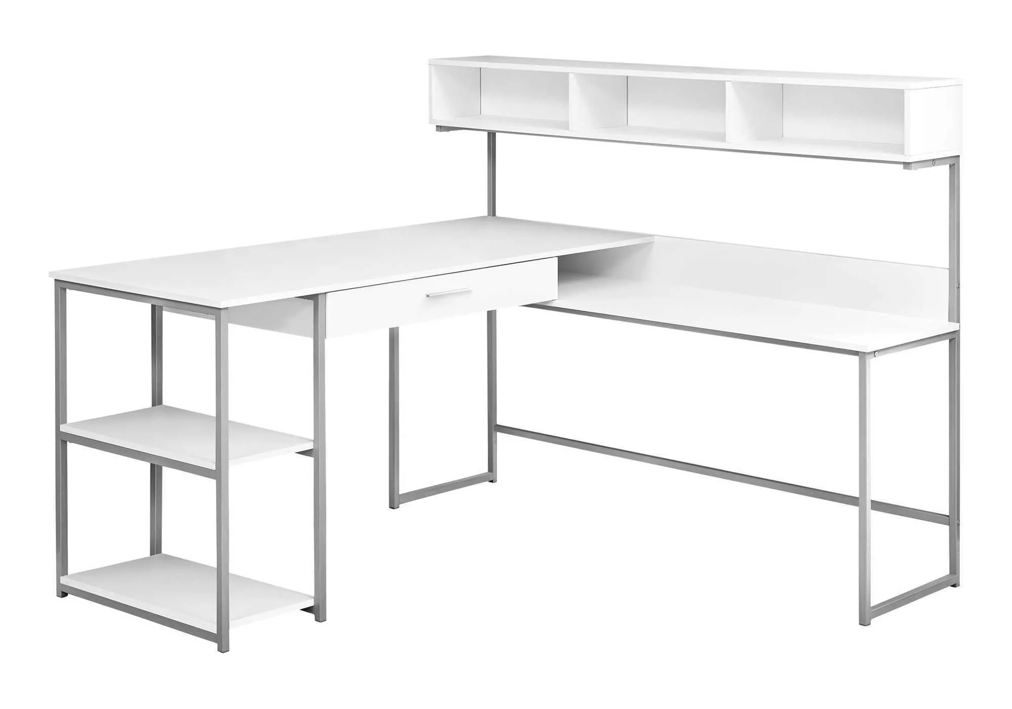 Computer Desk, Home Office, Corner, Storage Drawers, L Shape, Laptop, Contemporary & Modern by Couch.com