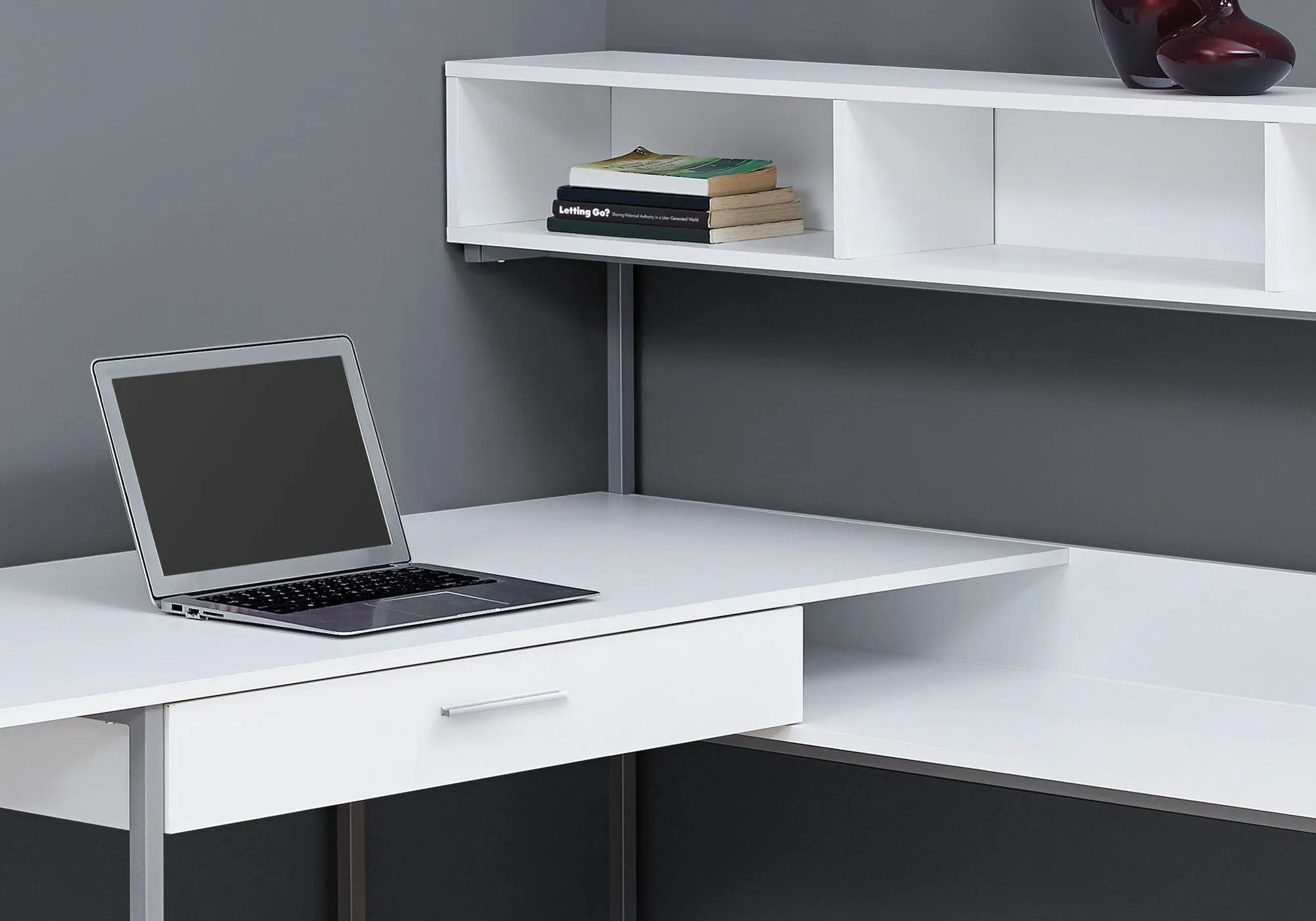 Computer Desk, Home Office, Corner, Storage Drawers, L Shape, Laptop, Contemporary & Modern by Couch.com