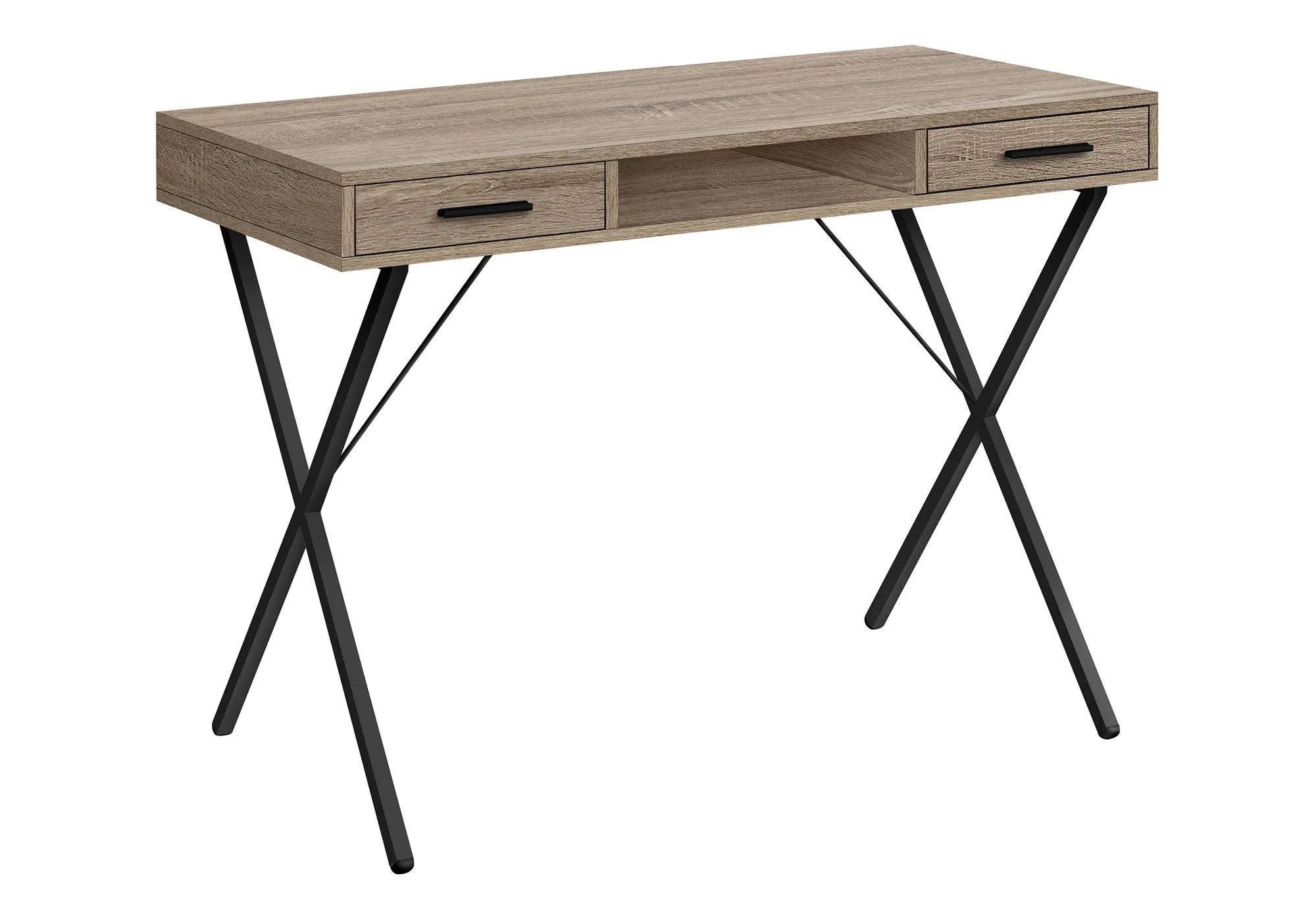 Computer Desk, Home Office, Laptop, Left / Right Set-Up, Storage Drawers, Work, Contemporary, Modern by Couch.com