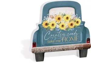 Country Roads Truck Sign