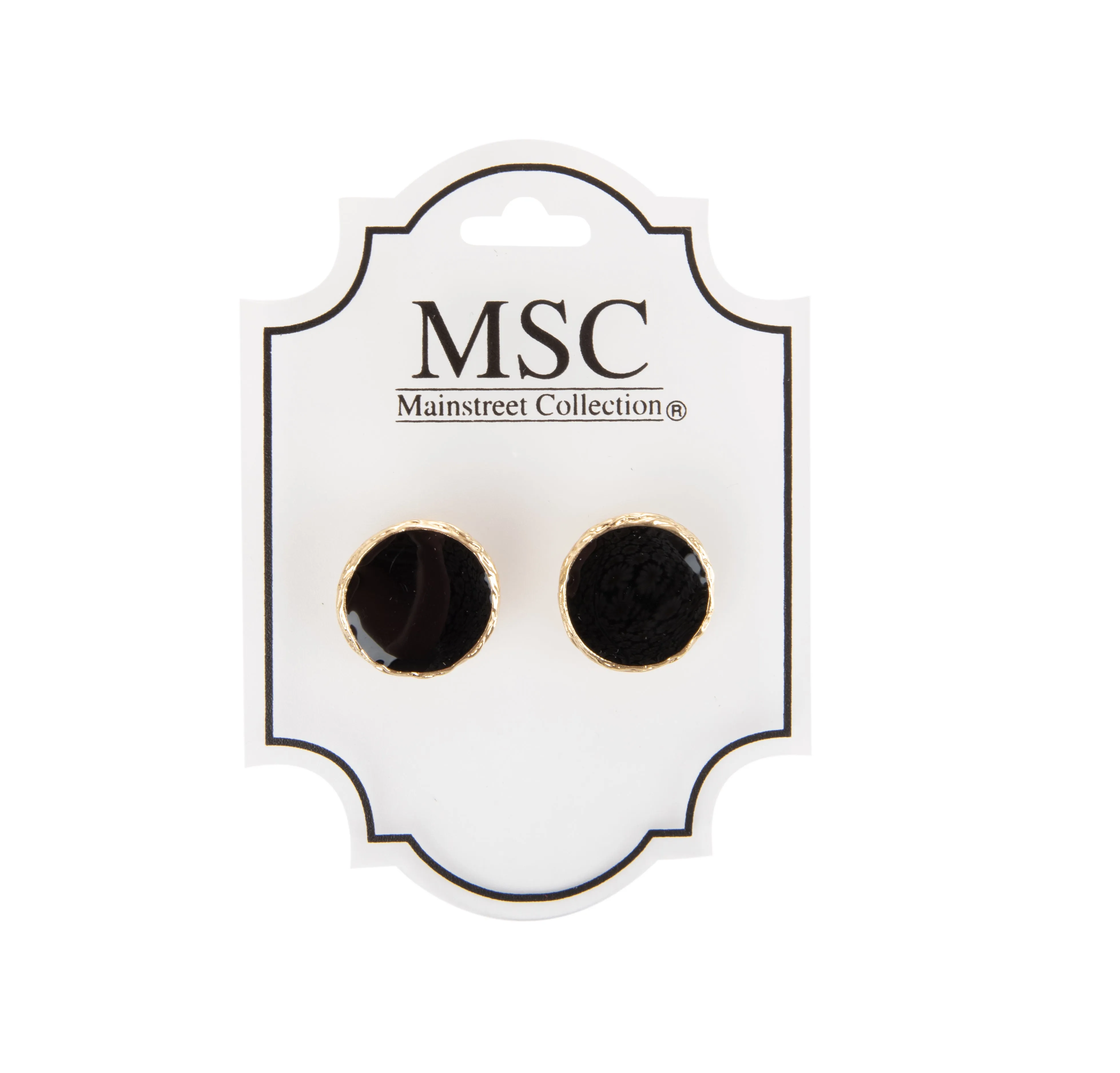 Enamel Post Earrings