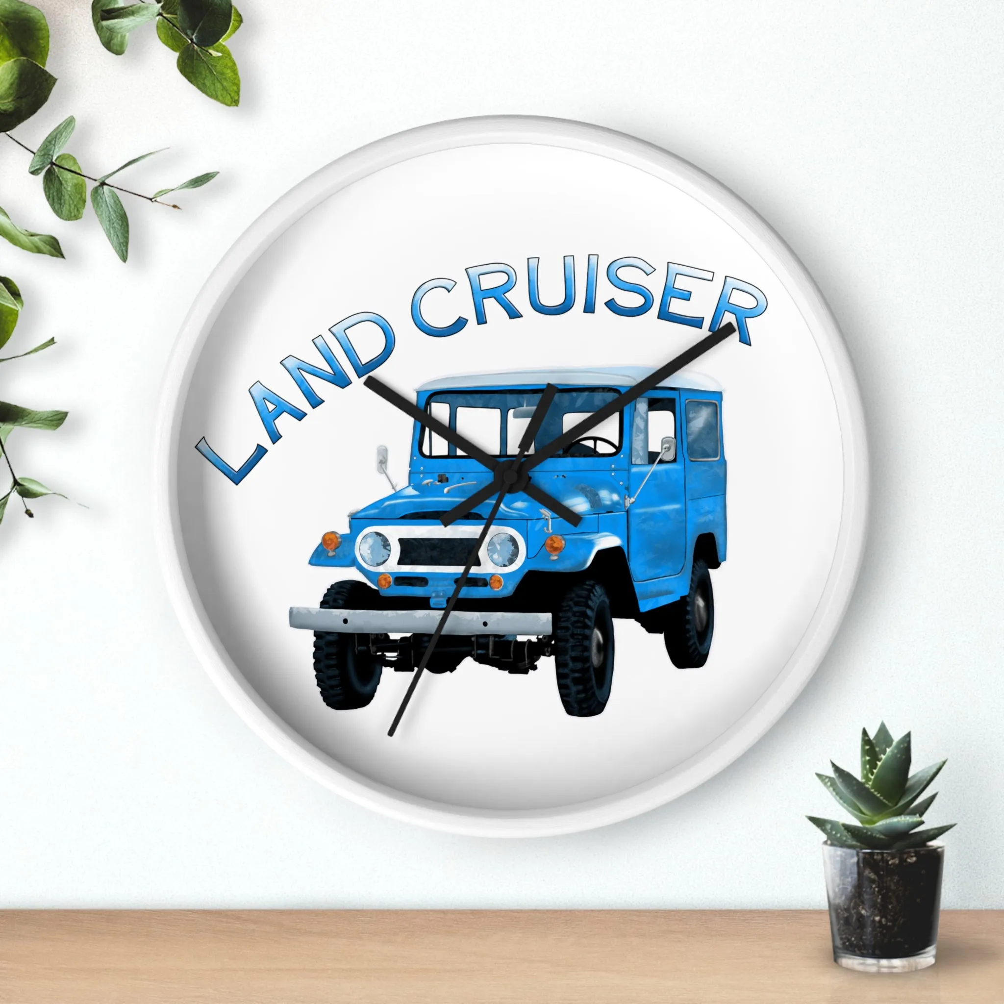 FJ40 Land Cruiser Wall Clock  - Reefmonkey Artist Ren Hart