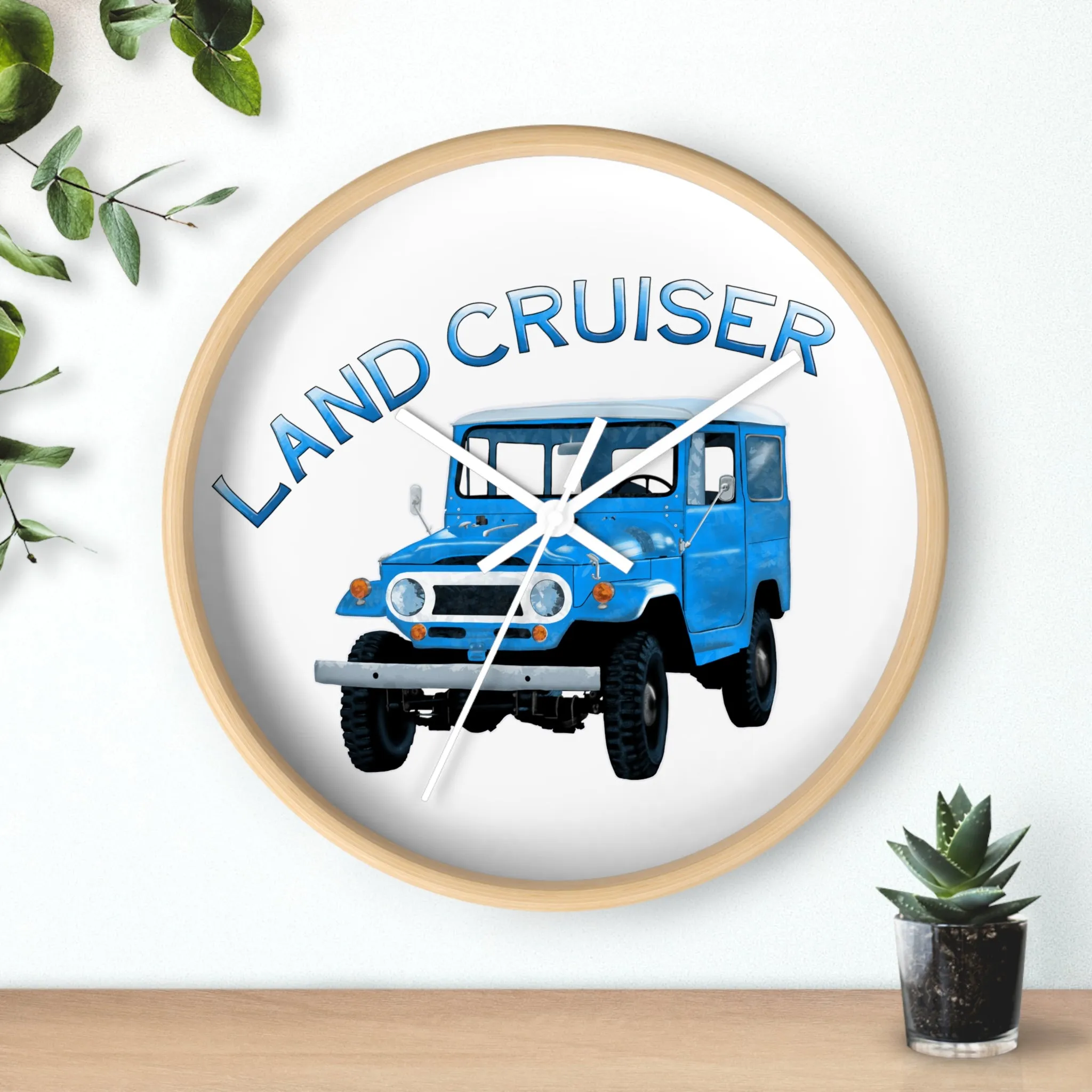 FJ40 Land Cruiser Wall Clock  - Reefmonkey Artist Ren Hart