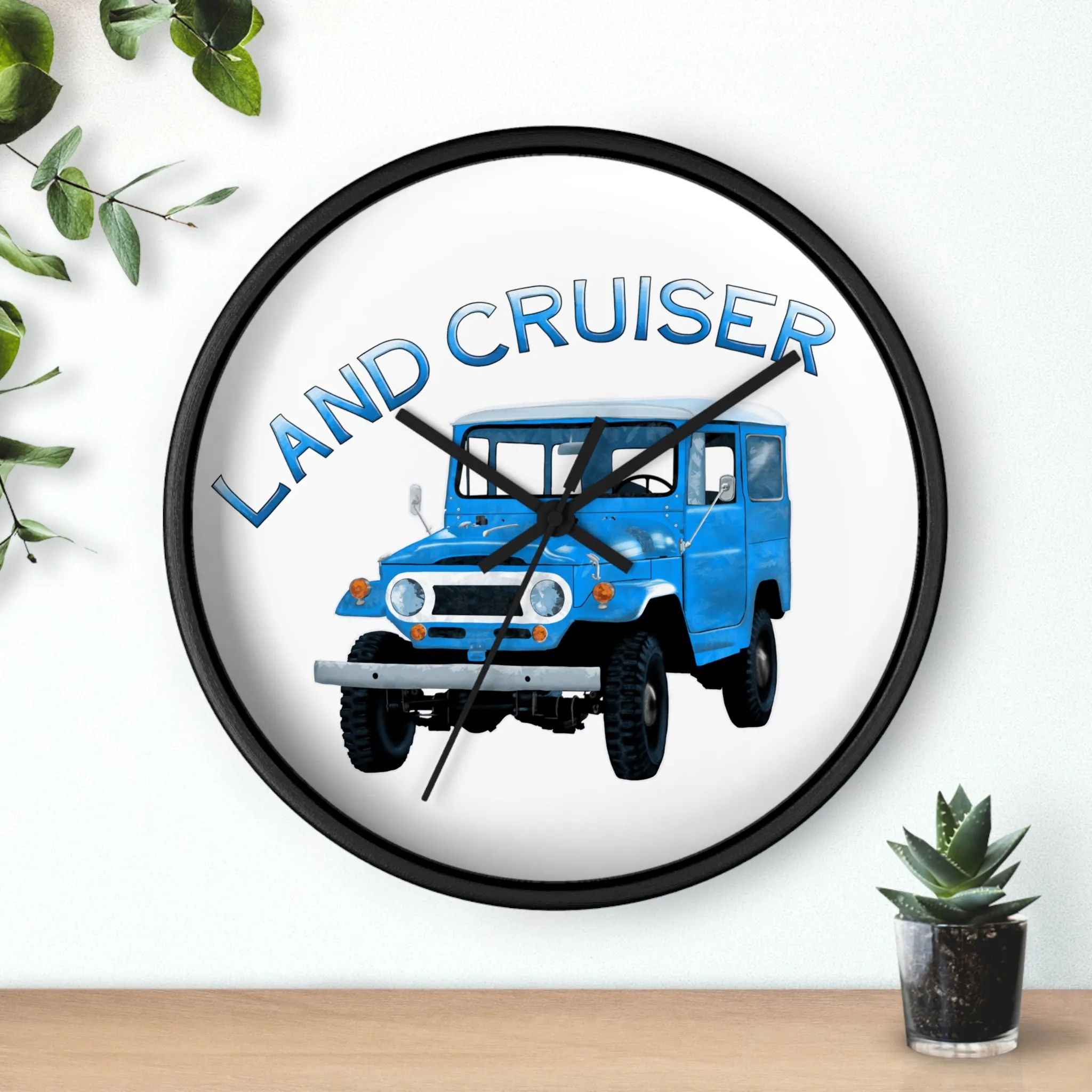 FJ40 Land Cruiser Wall Clock  - Reefmonkey Artist Ren Hart