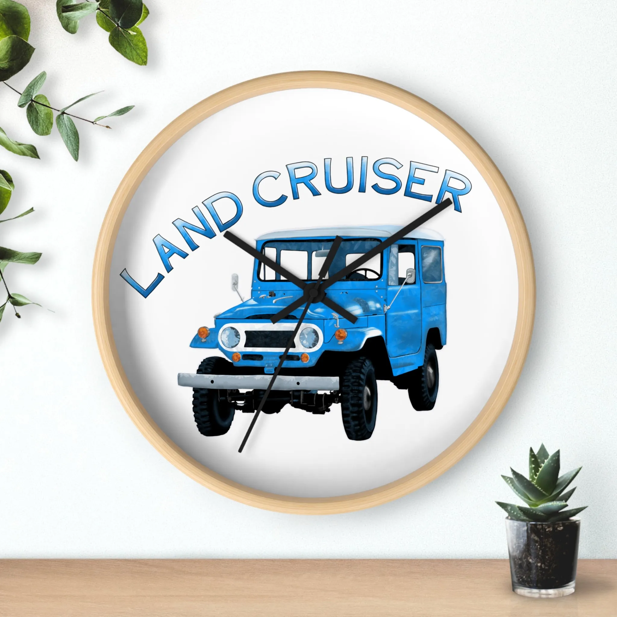 FJ40 Land Cruiser Wall Clock  - Reefmonkey Artist Ren Hart