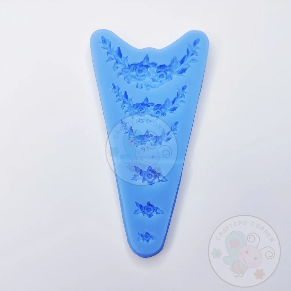 Flower Mural - Silicon Mould