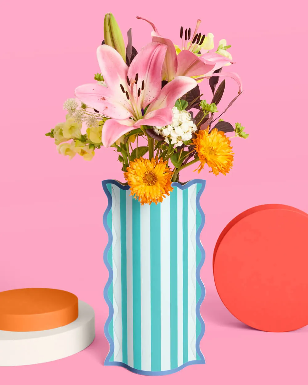 Italian Summer Vases - 2 pop-up vases