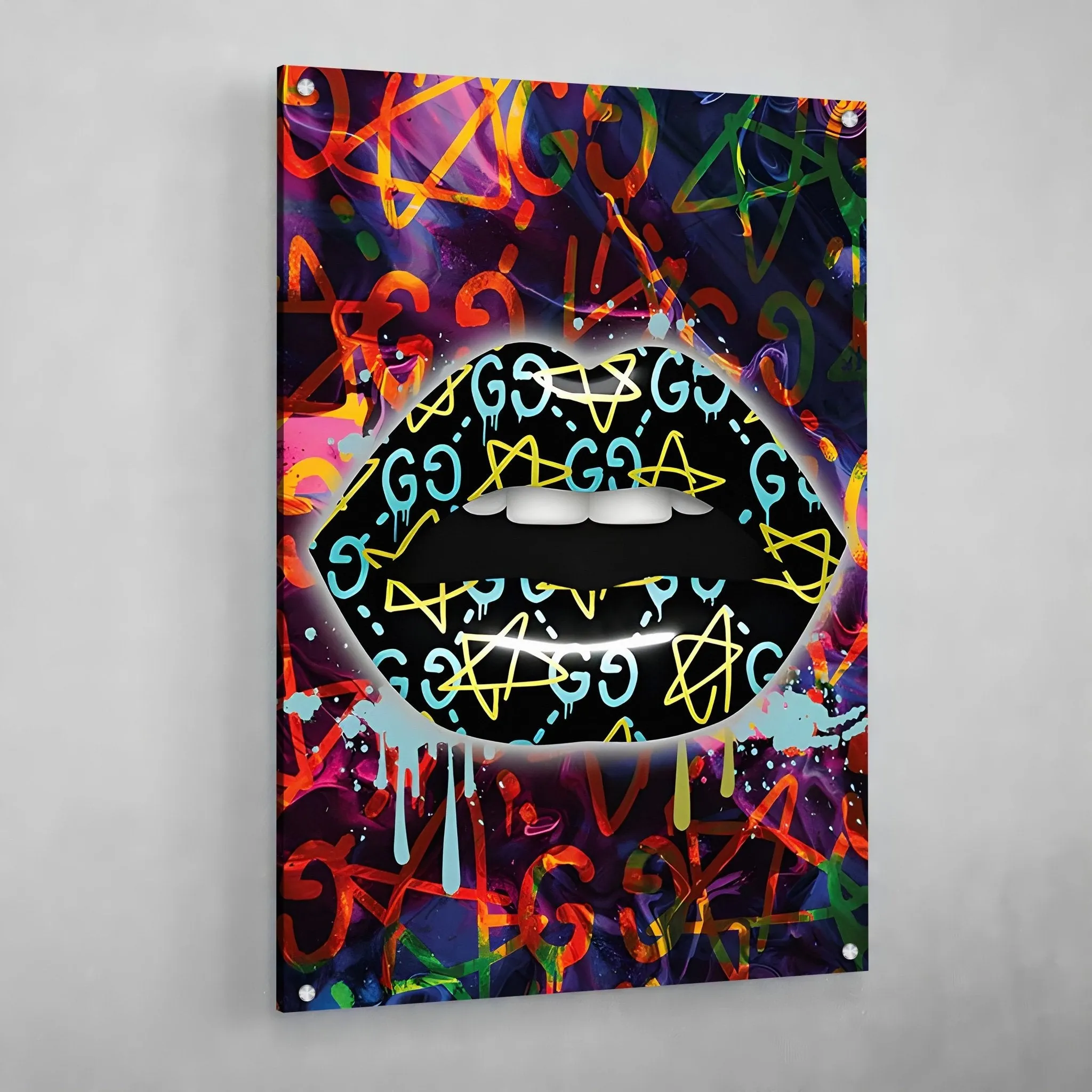 Lips Wall Art
