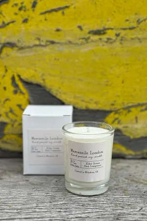 Mercantile London Elder Street Black Pomegranate Votive Candle