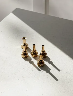 Mini Brass Candlesticks