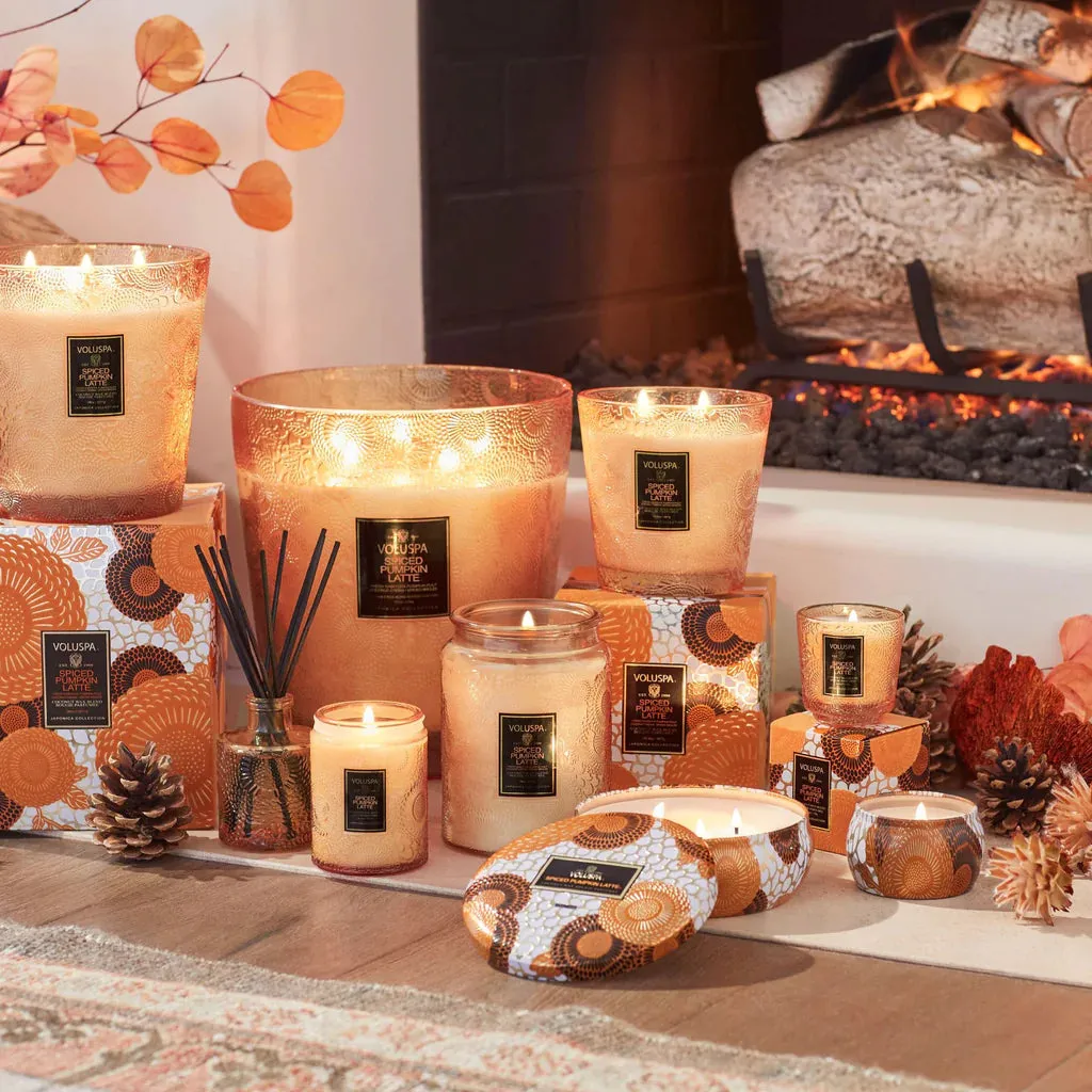 Petite Pedestal Candle (Spiced Pumpkin Latte)