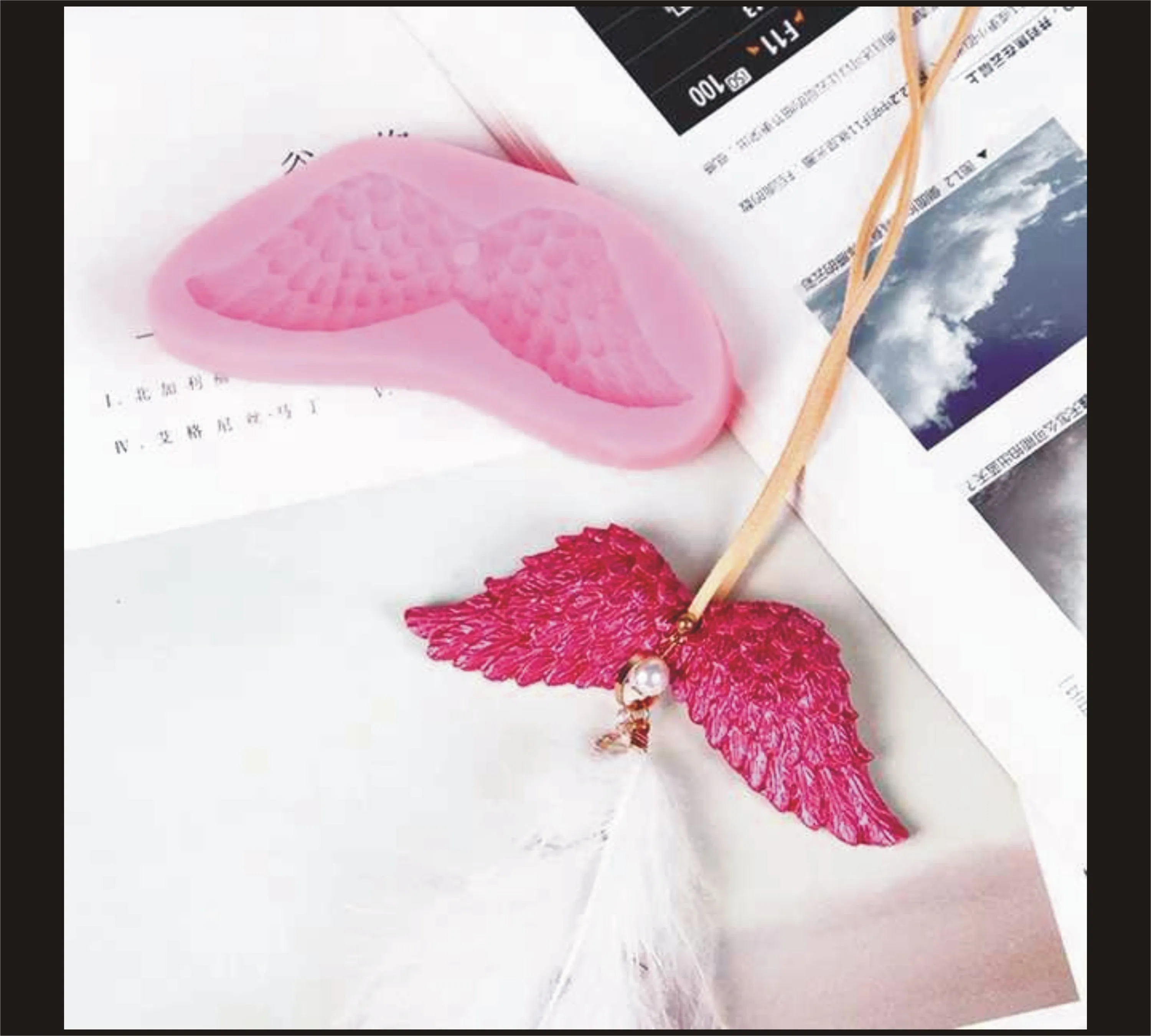 Silicone Angel Wingspan Mold