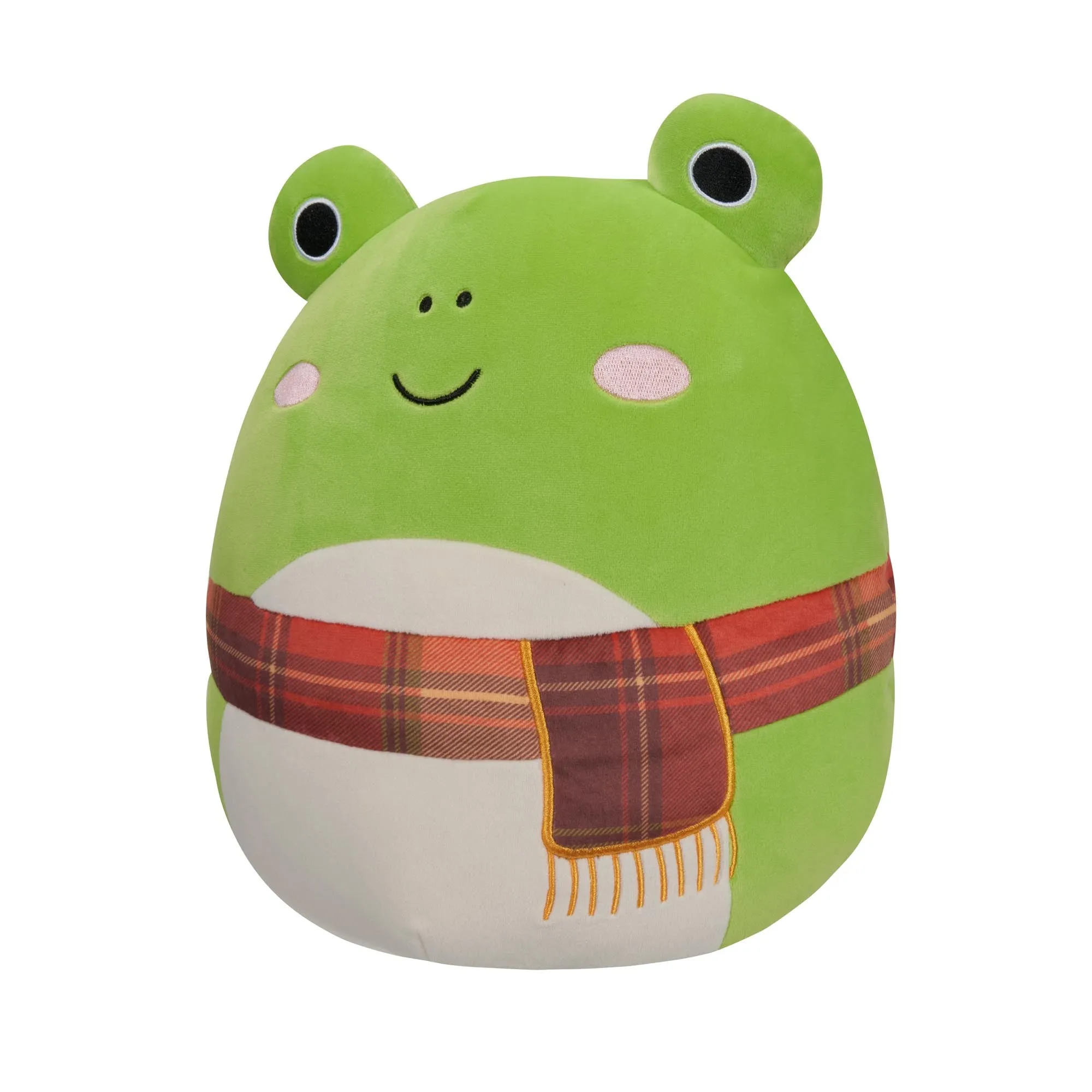 Squishmallows 12 Inch Plush S17  Wendy Green Frog With Scarf