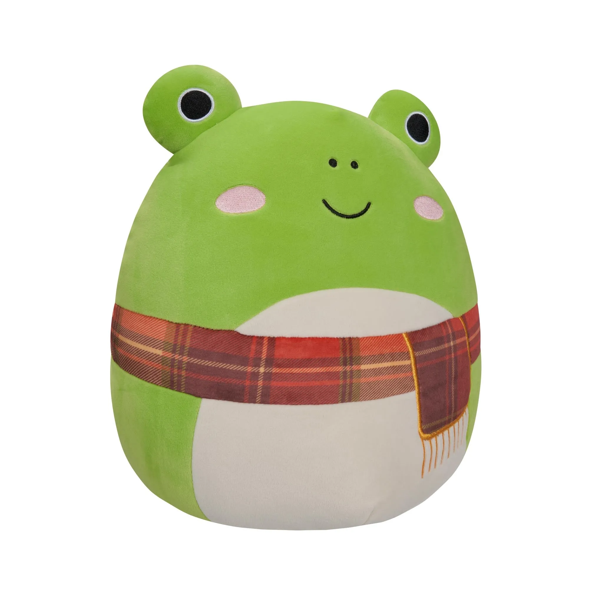 Squishmallows 12 Inch Plush S17  Wendy Green Frog With Scarf