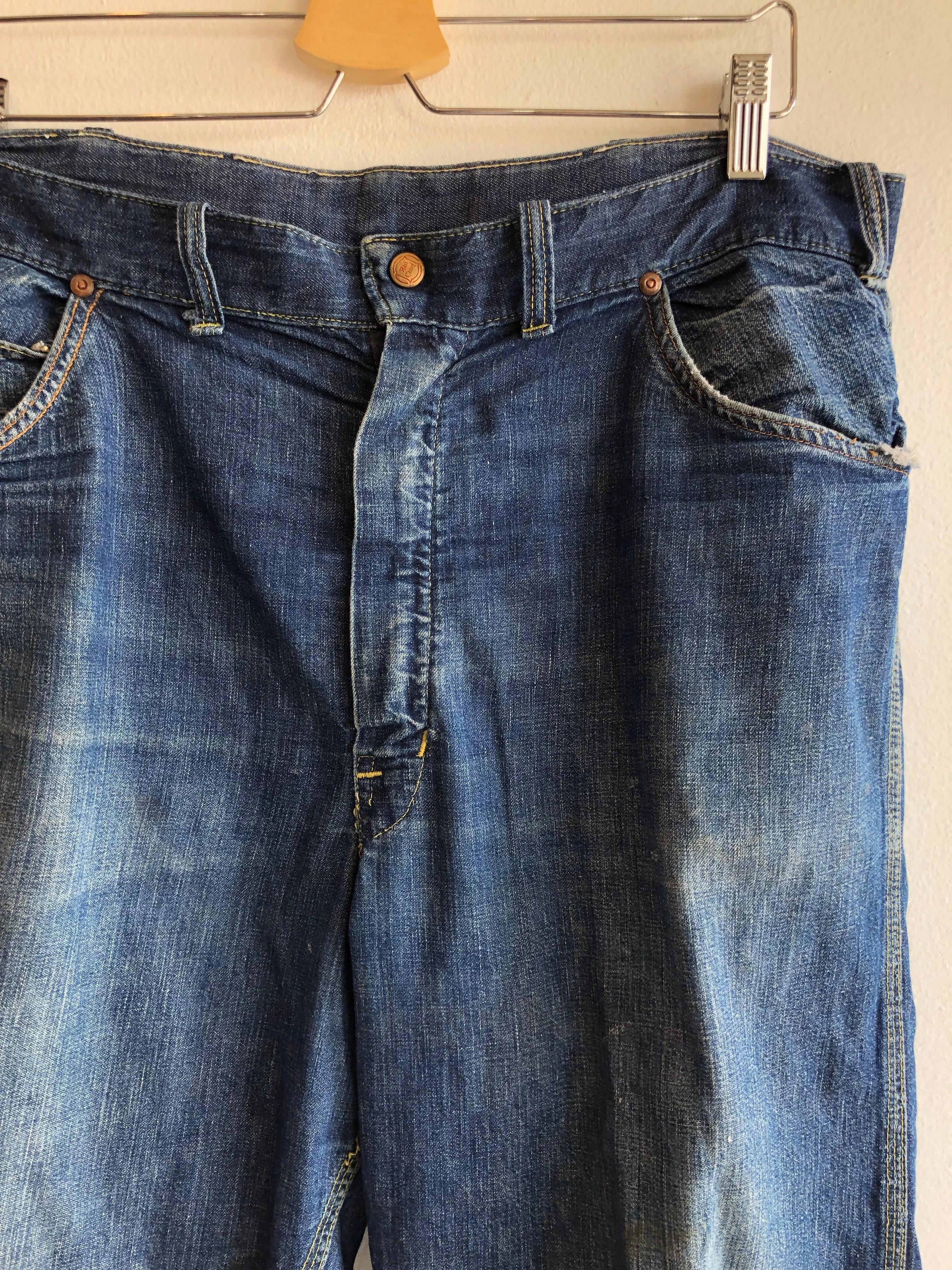 Vintage 1940/1950s Rail Chief Denim Engineer Jeans