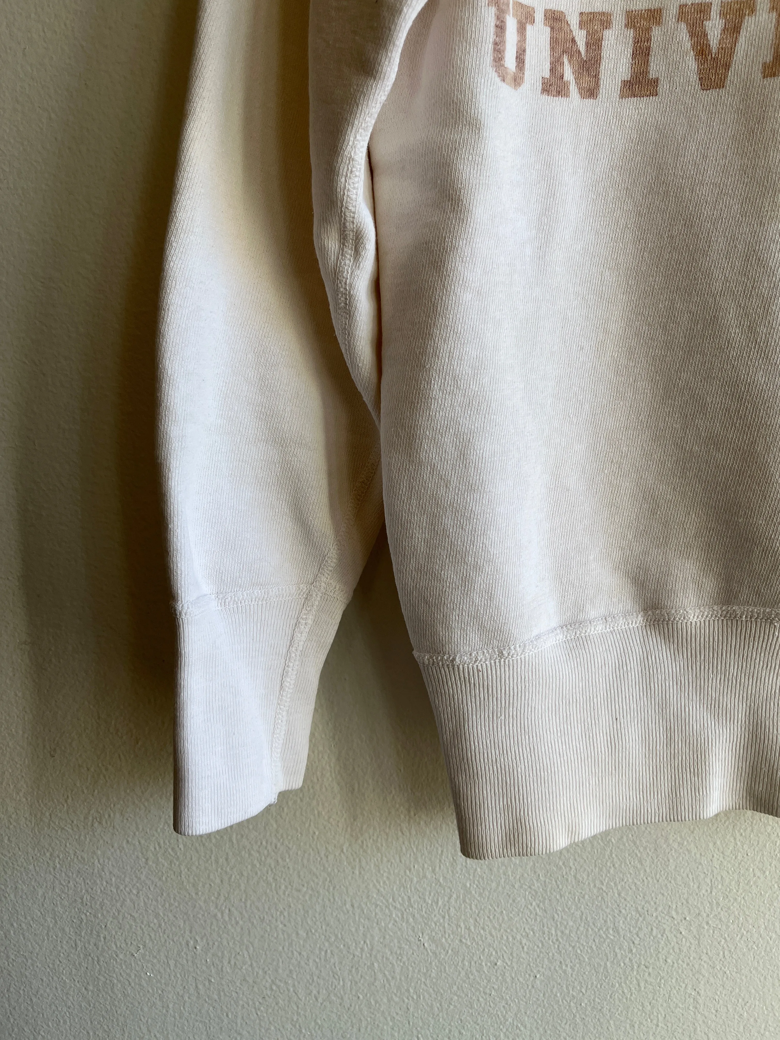 Vintage 1950s Champion Running Man Valparaiso University Sweatshirt