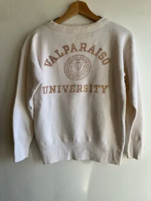 Vintage 1950s Champion Running Man Valparaiso University Sweatshirt