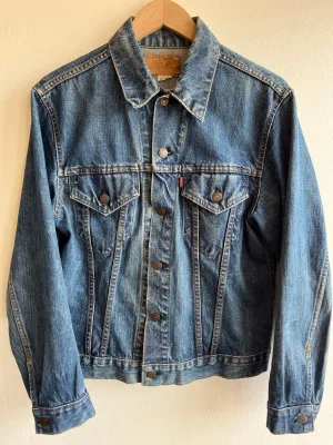Vintage 1960s Big E Levis Type 3 Denim Trucker Jacket