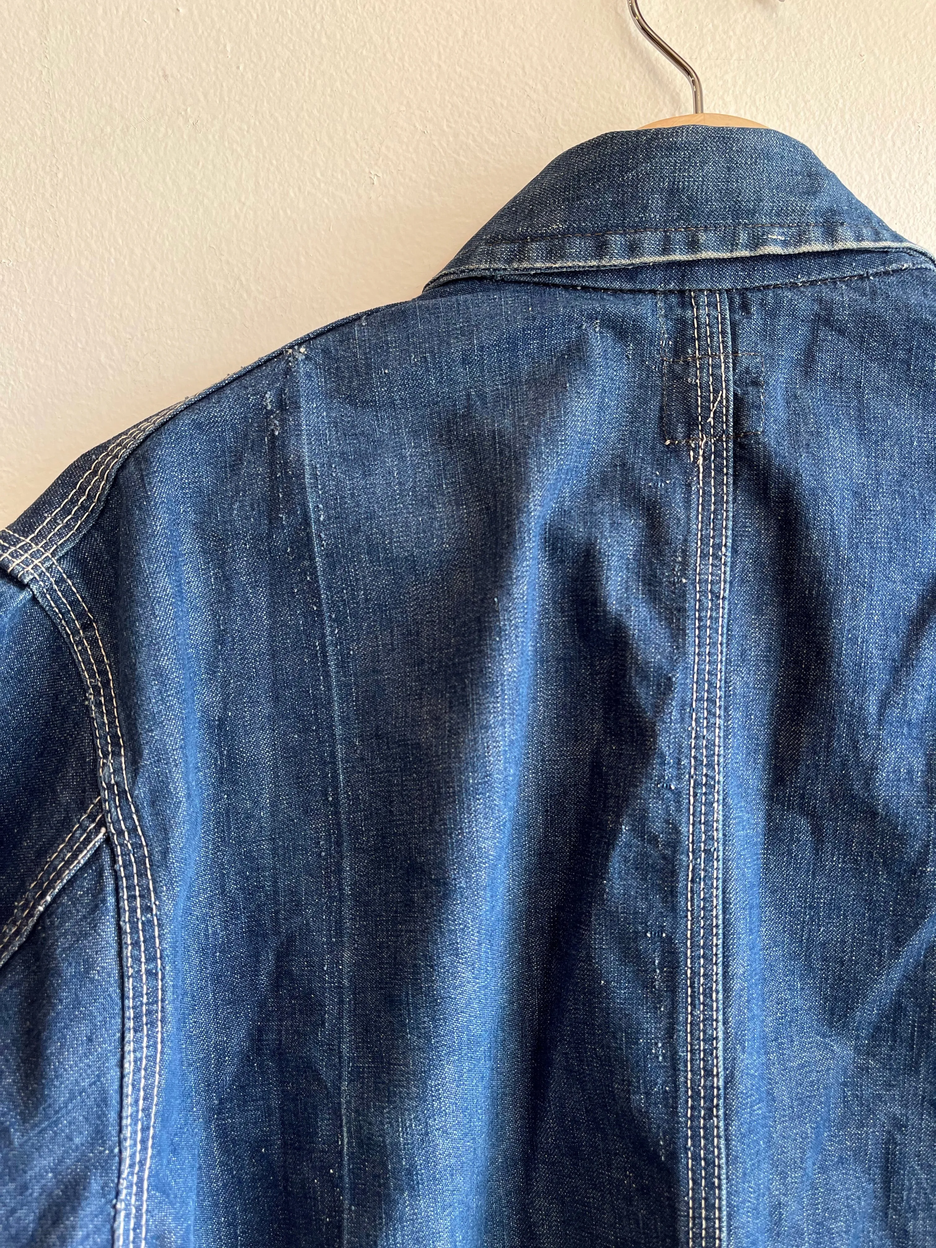 Vintage 1960s Lee Jelt Denim 91-J Chore Jacket