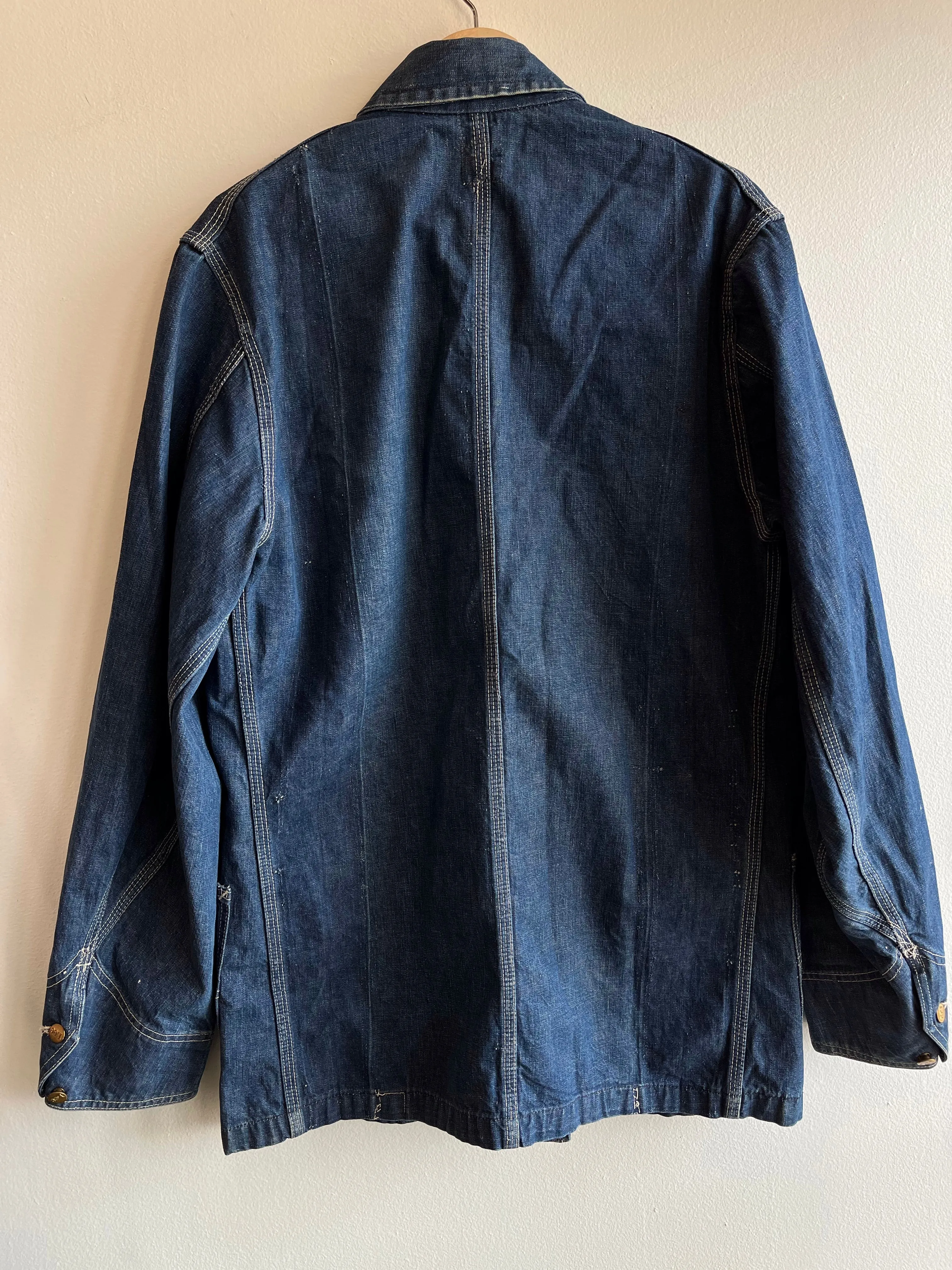 Vintage 1960s Lee Jelt Denim 91-J Chore Jacket