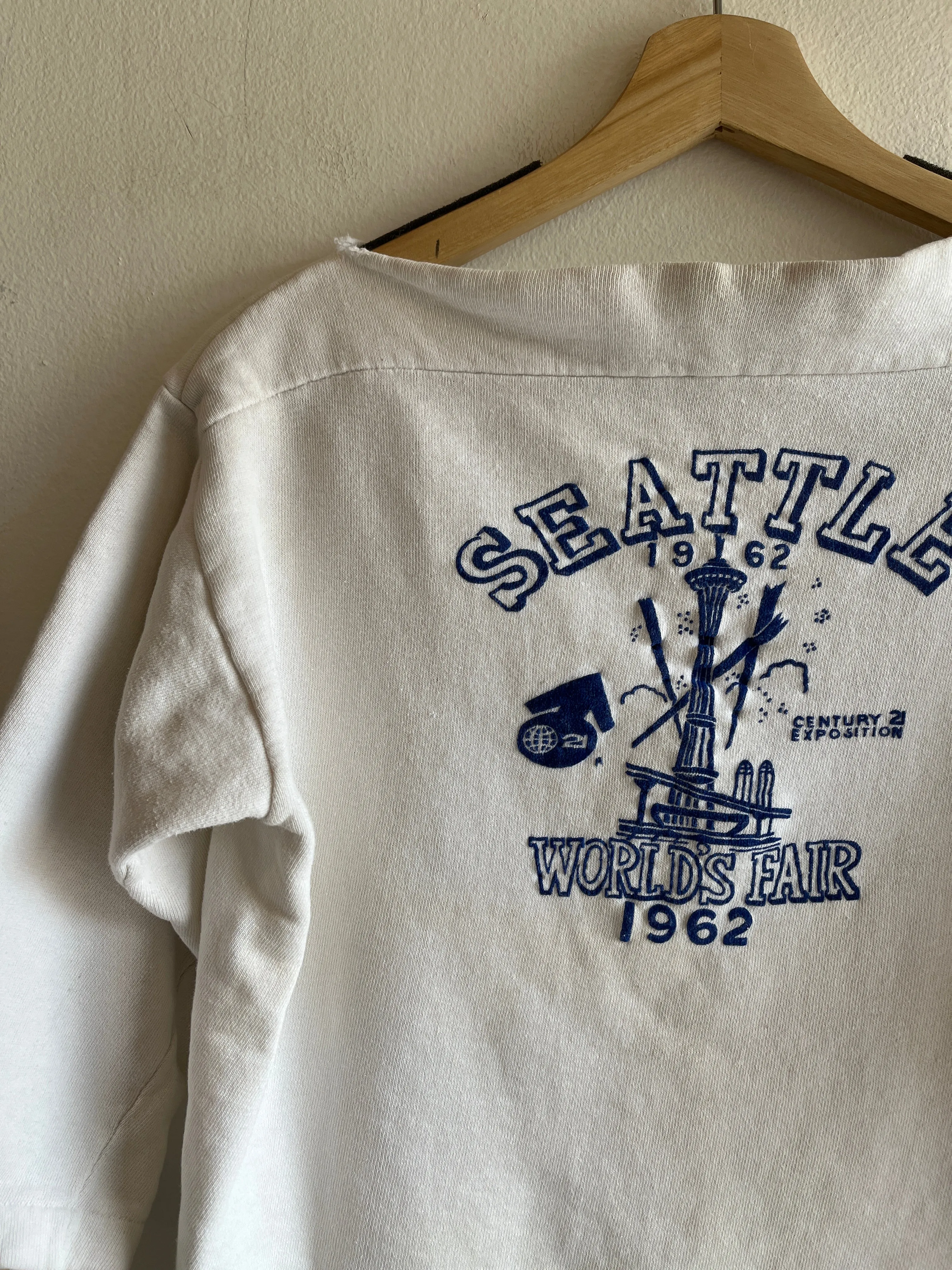 Vintage 1962 Worlds Fair Sweatshirt