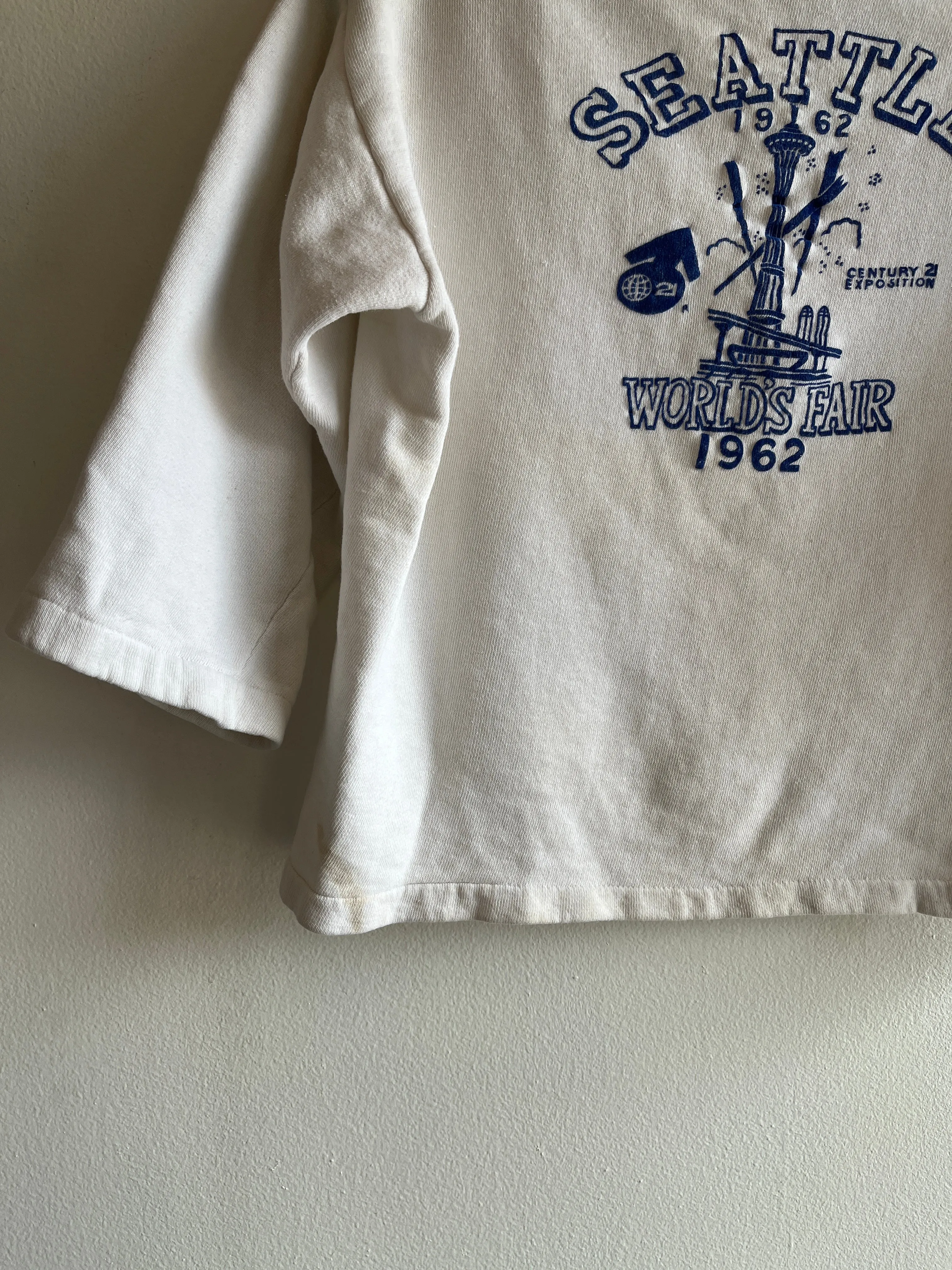 Vintage 1962 Worlds Fair Sweatshirt